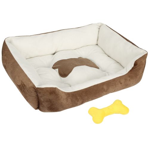 Pet Dog Bed Soft Warm Fleece Puppy Cat Bed Dog Cozy Nest Sofa Bed Cushion Mat For S/M Dog Pet Dog Bed Soft Warm Fleece Puppy Cat Bed Dog Cozy Nest Sofa Bed Cushion Mat For S/M Dog